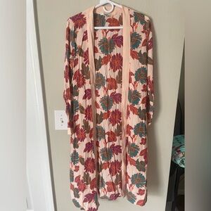 Forever 21 Floral Kimono - Pink, Red, Blue, Brown